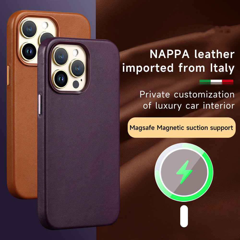 Magnetic Absorbing Leather Phone Case Magnetic Absorbing Leather Phone Case